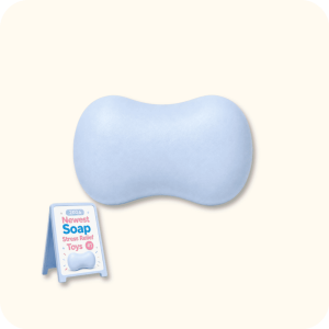 Crunchy Blue Soap Squishy