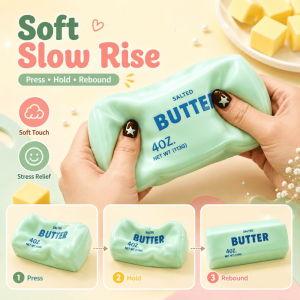 Crunchy Green Butter Squishy