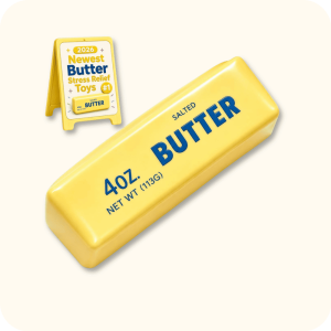 Crunchy Yellow Butter Squishy